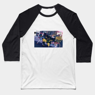 Brother Cat Comic Book Cover Baseball T-Shirt